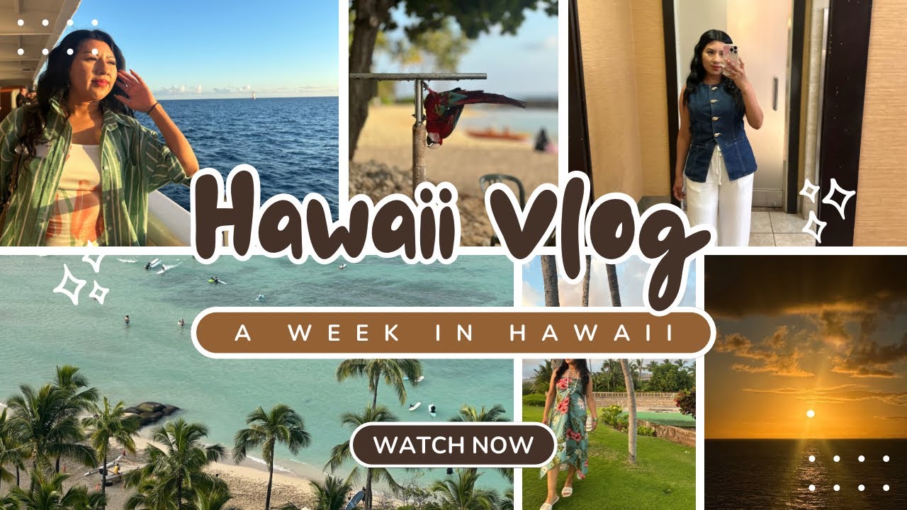 Packing for Hawaii + Outfit Ideas for Vacation | Hawaii Travel Vlog