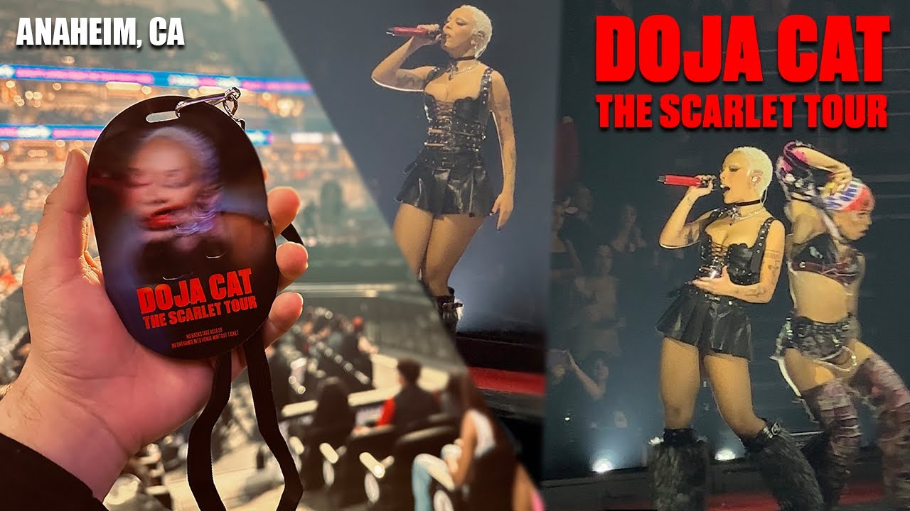 Dear Doja Cat, You Will ALWAYS Be Famous! | The Scarlet Tour - Vlog (Anaheim, CA)