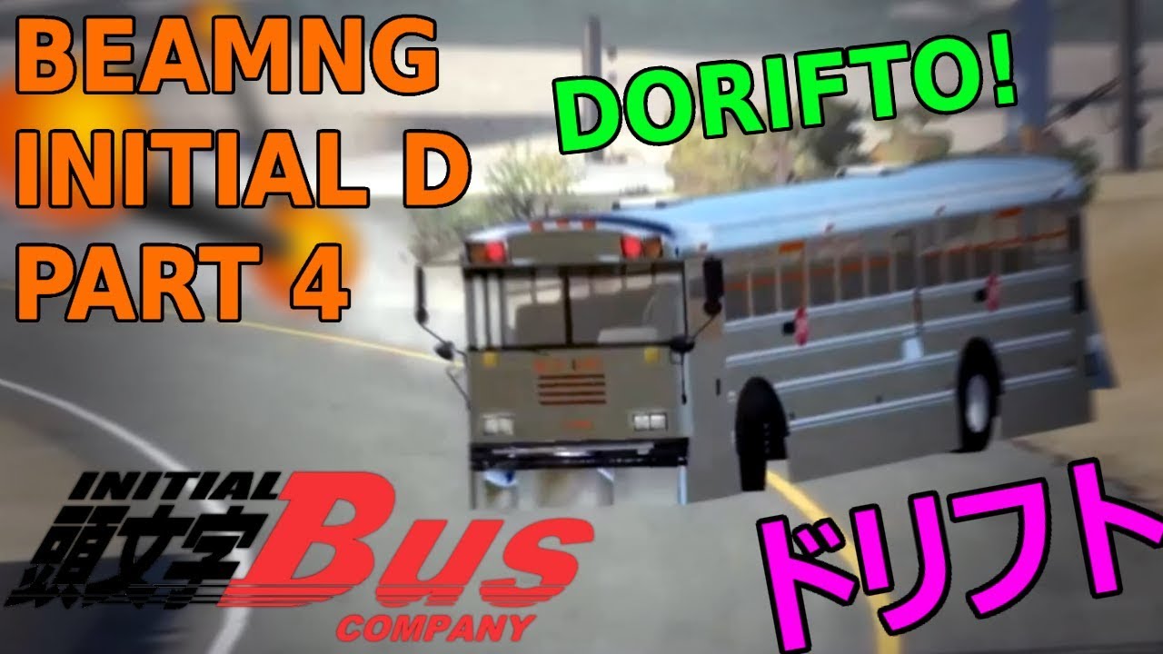 BeamNG.drive Initial D / Eurobeat memes compilation 4