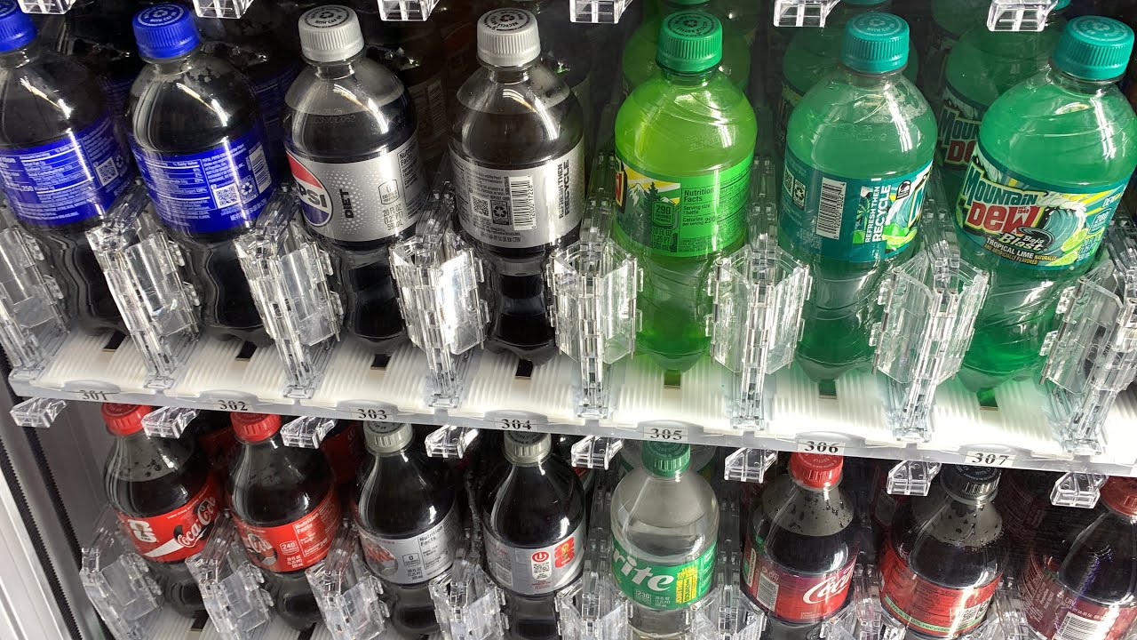 The Bevmax 4 V3 touch screen vending machine at Art gallery building.