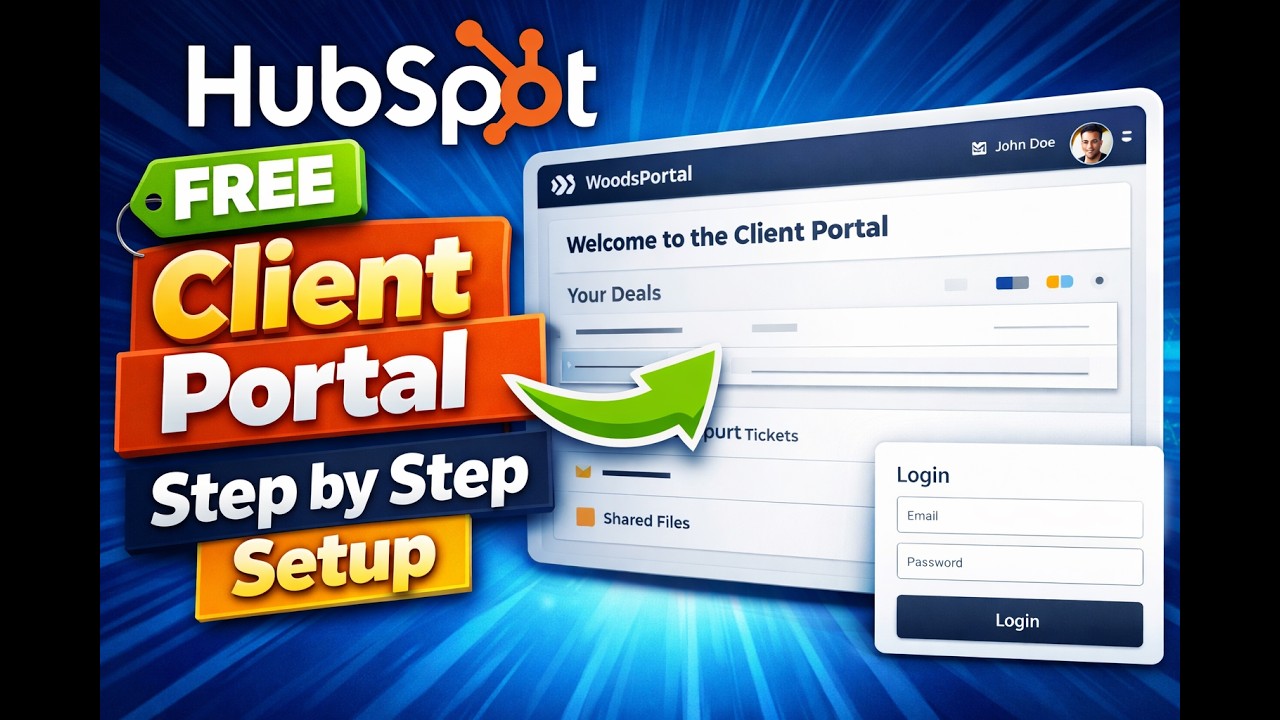 How to Build a Client Portal on HubSpot Free CRM (Step-by-Step)