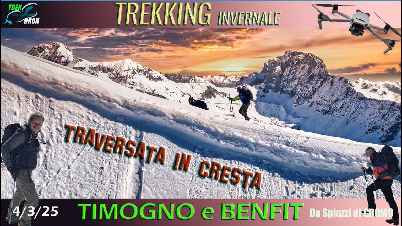 TRAVERSATA in CRESTA dal TIMOGNO al BENFIT