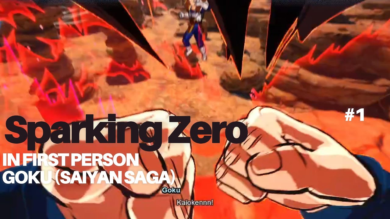 Dragon Ball Sparking Zero in First Person!? - Goku (Saiyan Arc)