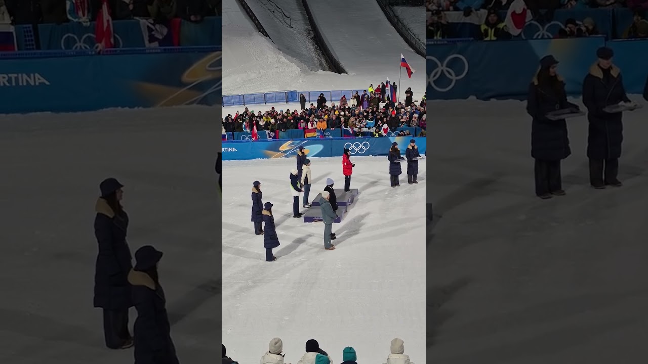 Olympic medalists on ski jumps, women, Predazzo