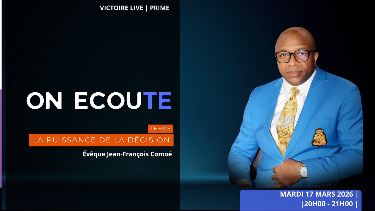 La puissance de la décision  avec l’Évêque Jean-François Comoé