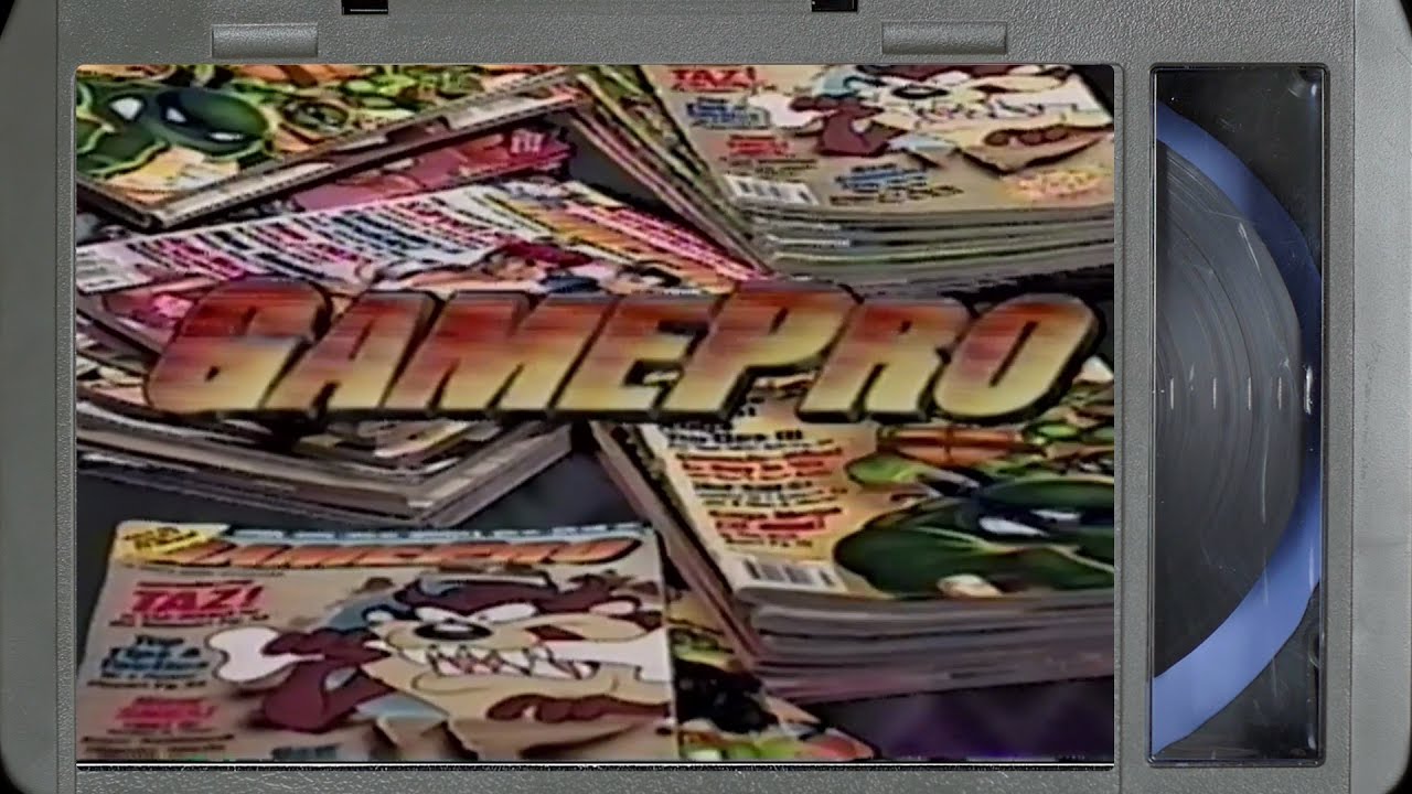 Game Pro Video Game Secret Tips, Tactics & Passwords :: VHS (1080p / 60FPS) - VIDEO GAME B-ROLL