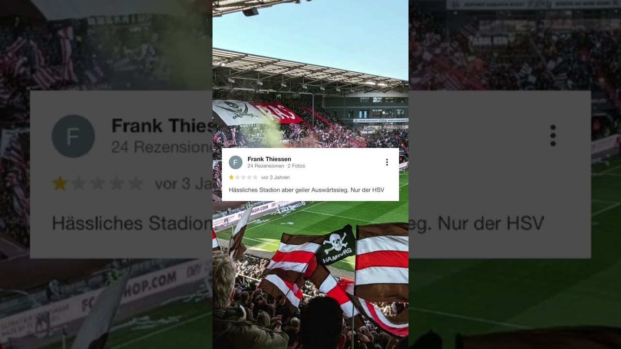Nur HSV-Fans in den Kommentaren!😂 #stpauli #millerntor #stadion #hsv #kommentare #bewertung #kicktv