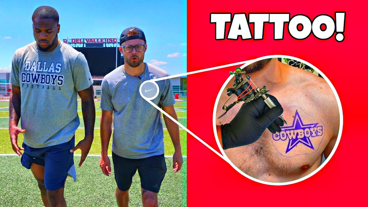 I RACED MICAH PARSONS, LOSER GETS TATTOO!! 😳