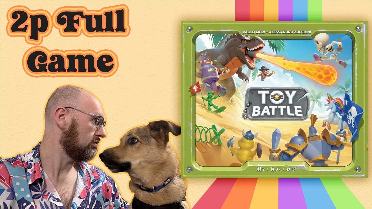 Toy Battle Board Game - Full Playthrough, Rules & Strategy Guide