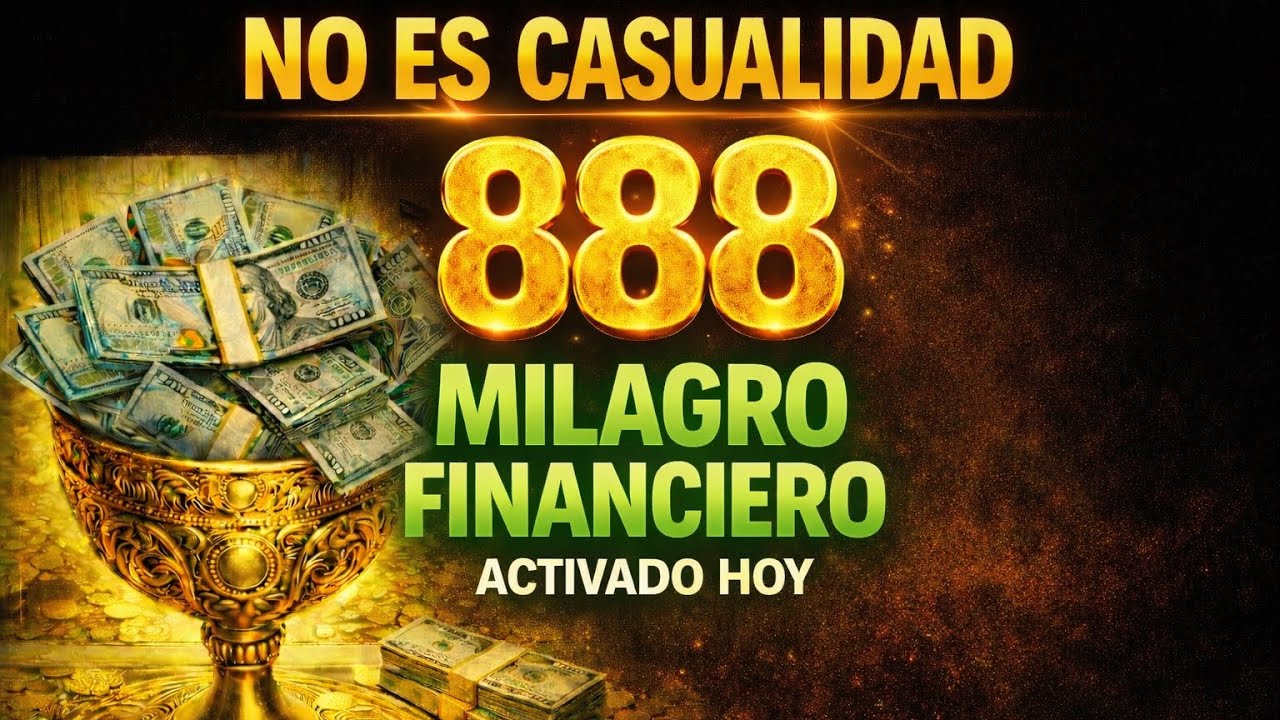 💰🙏🏻 888 — ORACIÓN PODEROSA: EL DINERO SURGE DE LA NADA Y LA PROSPERIDAD LLEGA HOY