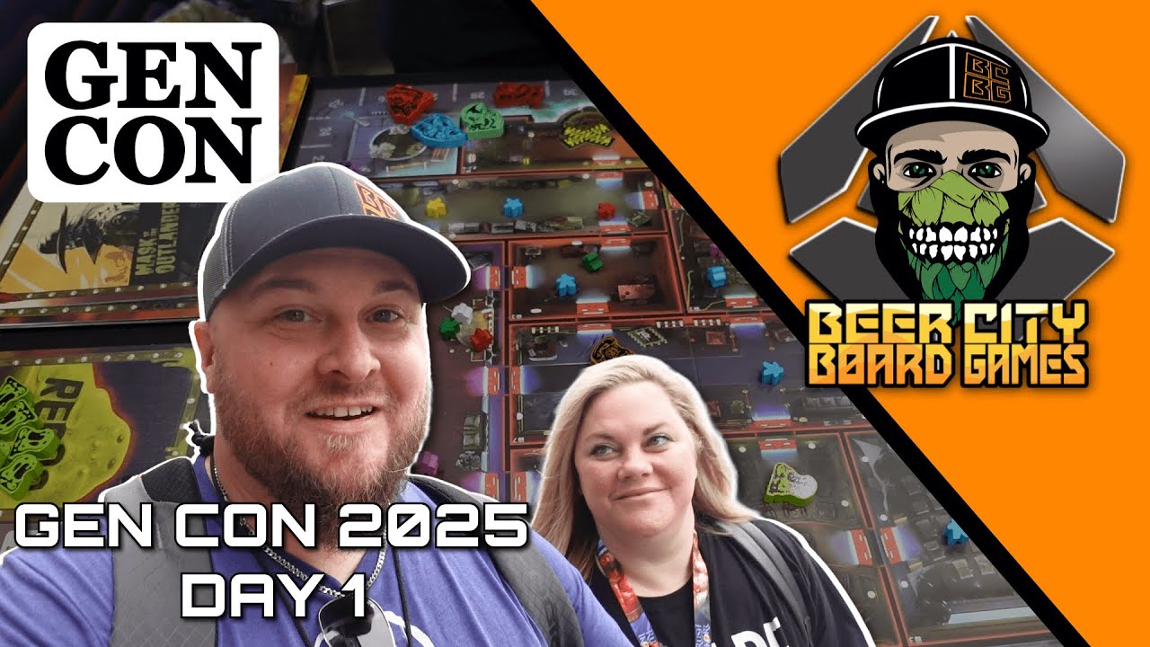 Gen Con 2025 Day 1 Vlog: The Best Games and Fun Moments!