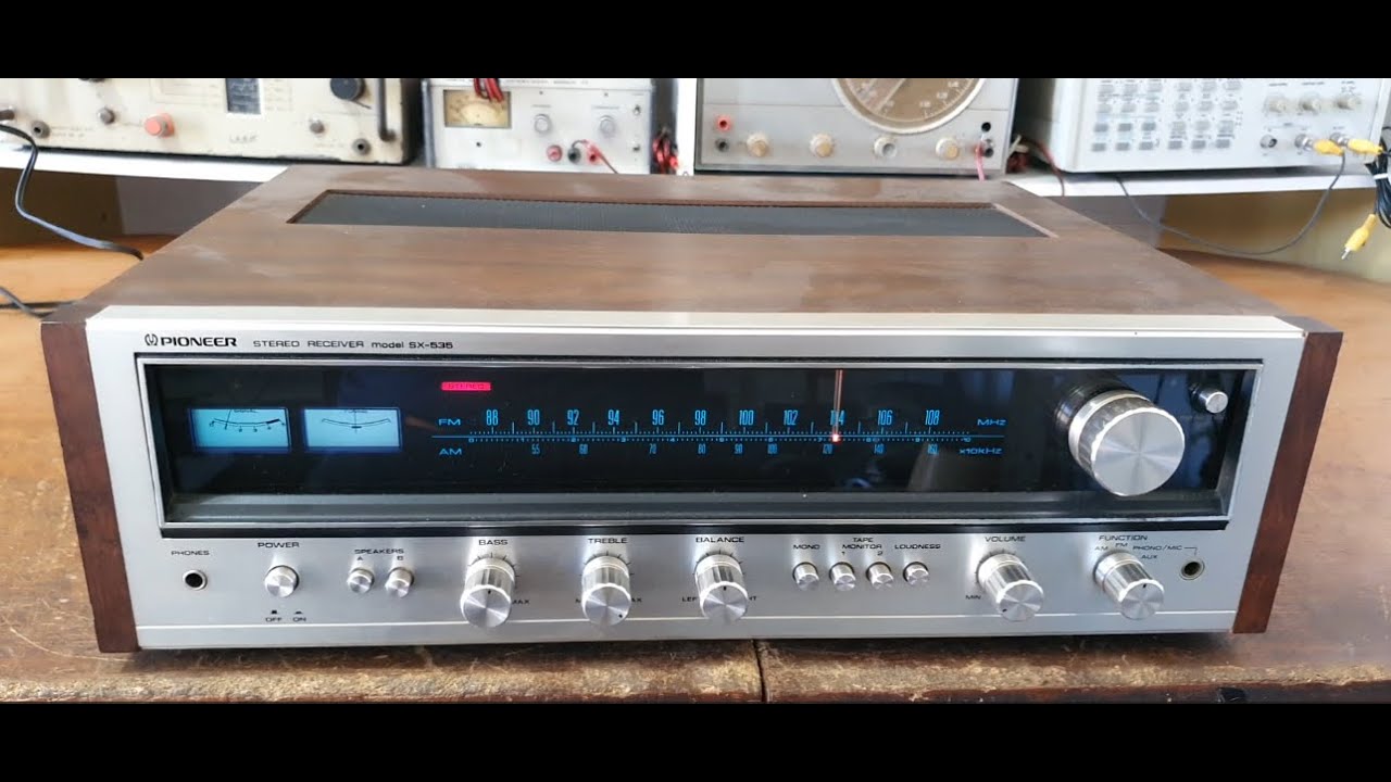 Conserto: Antigo Receiver Pioneer SX535 (1975)
