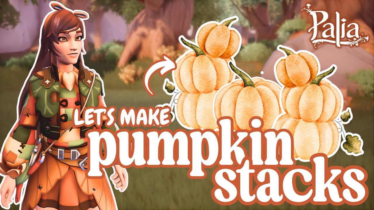 🎃✨ Складывайте тыквы и декор, используя метод отмены // Руководство по глюкам PALIA