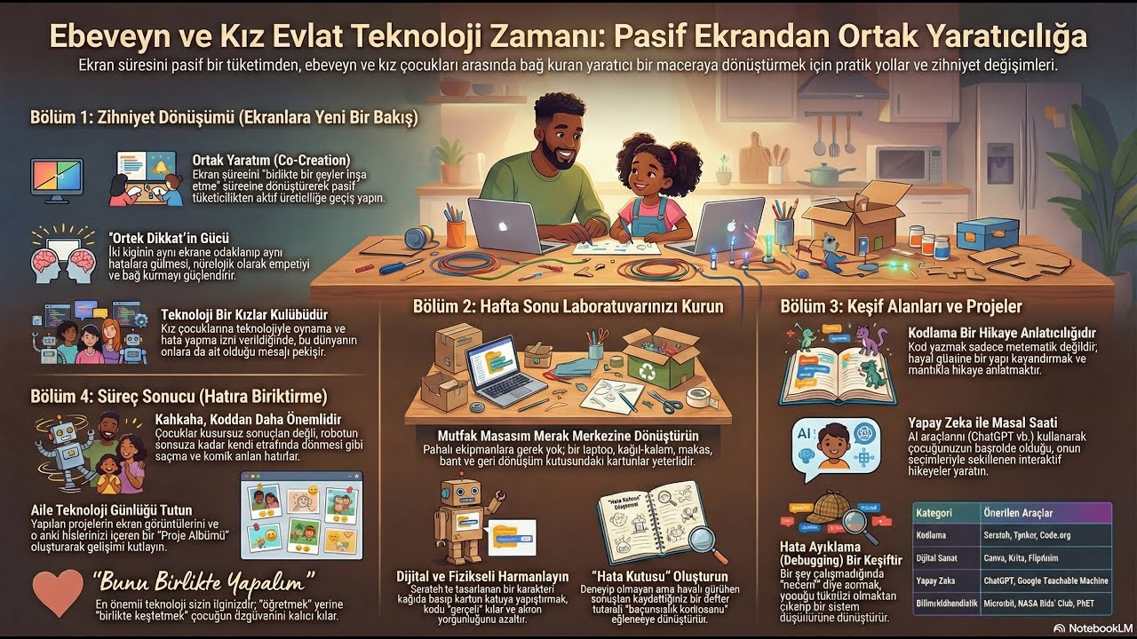 Kodlamadan Korkmayın: Çocuklarla Birlikte Hata Yapmanın ve Öğrenmenin Keyfi