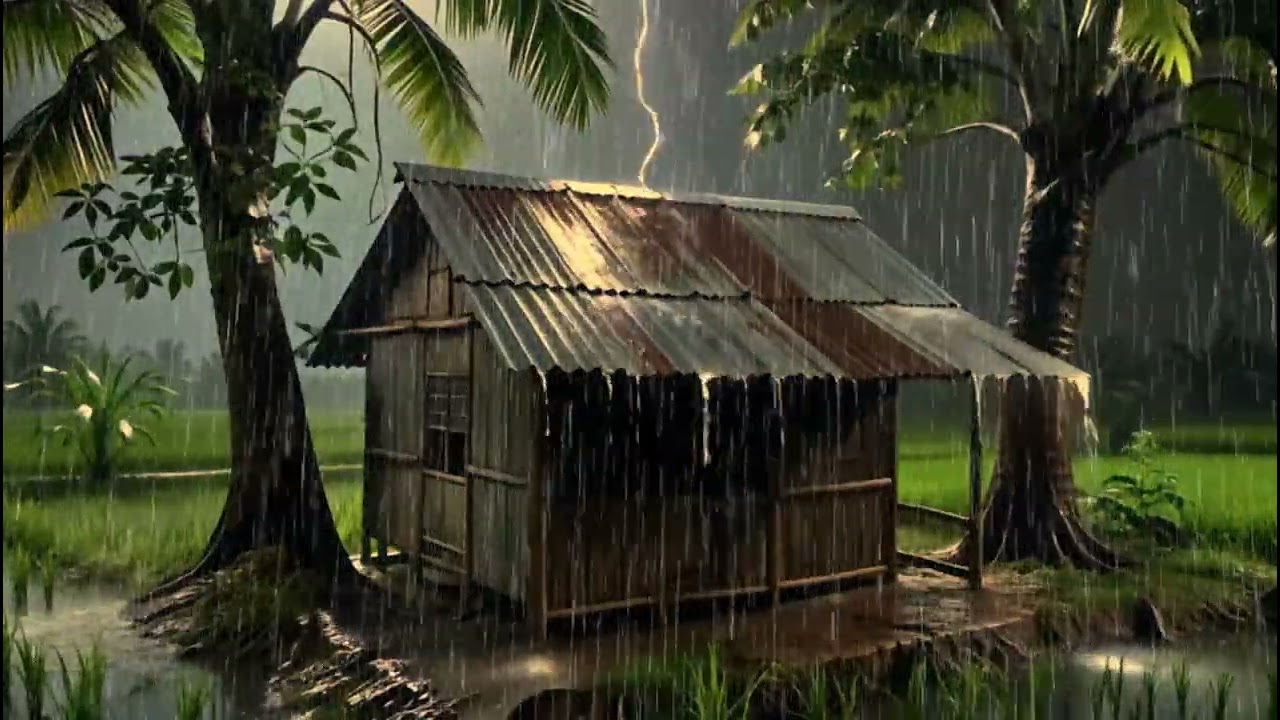 Peaceful Rainfall Sounds for Stress Relief and Sweet Dreams