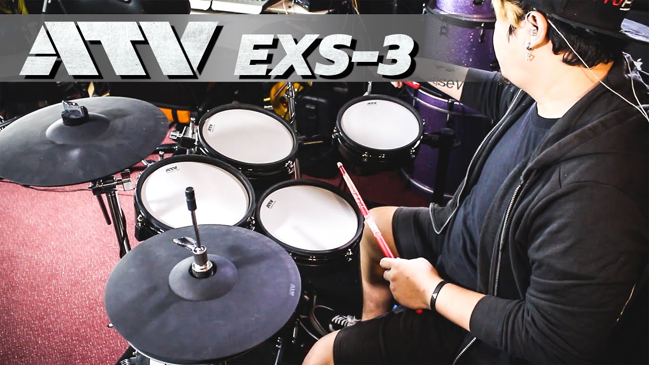 รีวิวกลองไฟฟ้า ATV EXS-3 กลองไฟฟ้าที่เสียงและสัมผัสเหมือนกลองจริง