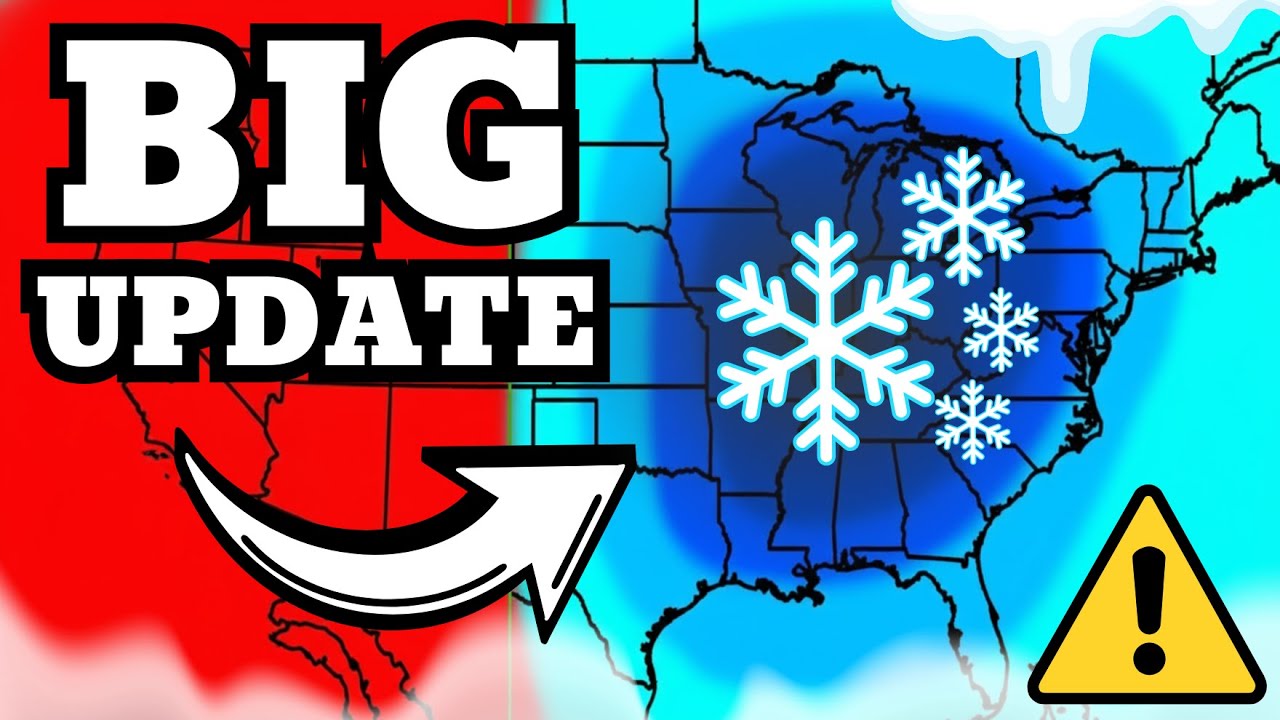 This Massive Winter Storm Just CHANGED Course - 72 Hour Forecast