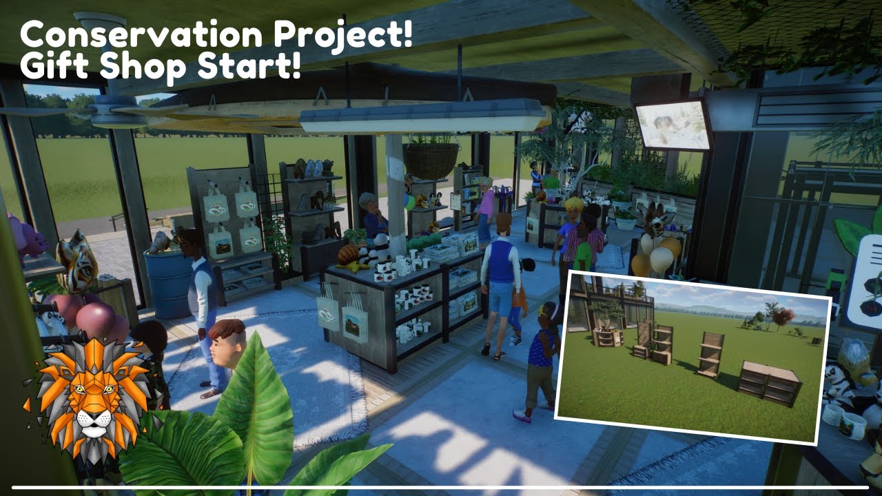 Planet Zoo Conservation Project I Gift Shop Time!