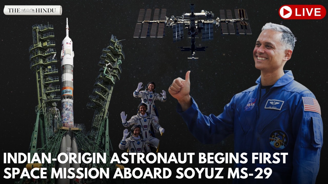 Indian-origin NASA astronaut Anil Menon begins first space mission aboard Soyuz MS-29 to ISS
