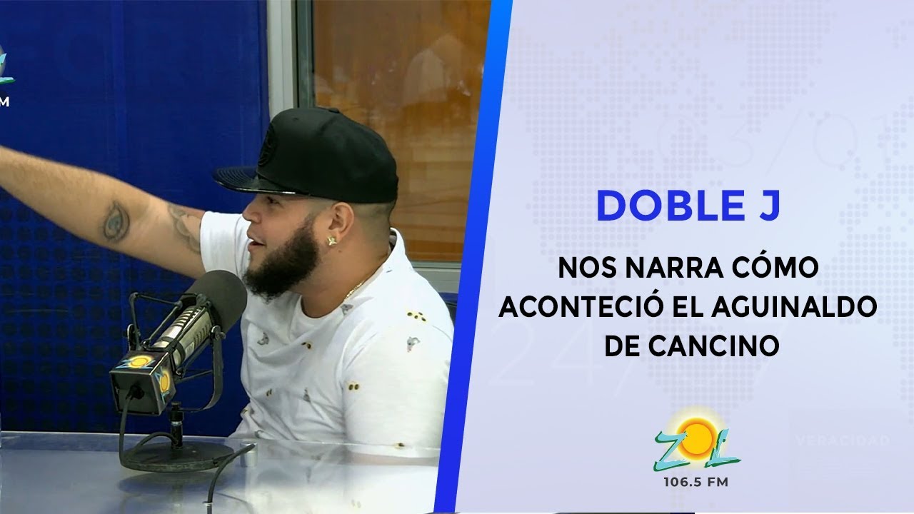 Doble J nos narra como aconteció el aguinaldo de Cancino en El MIsmo Golpe