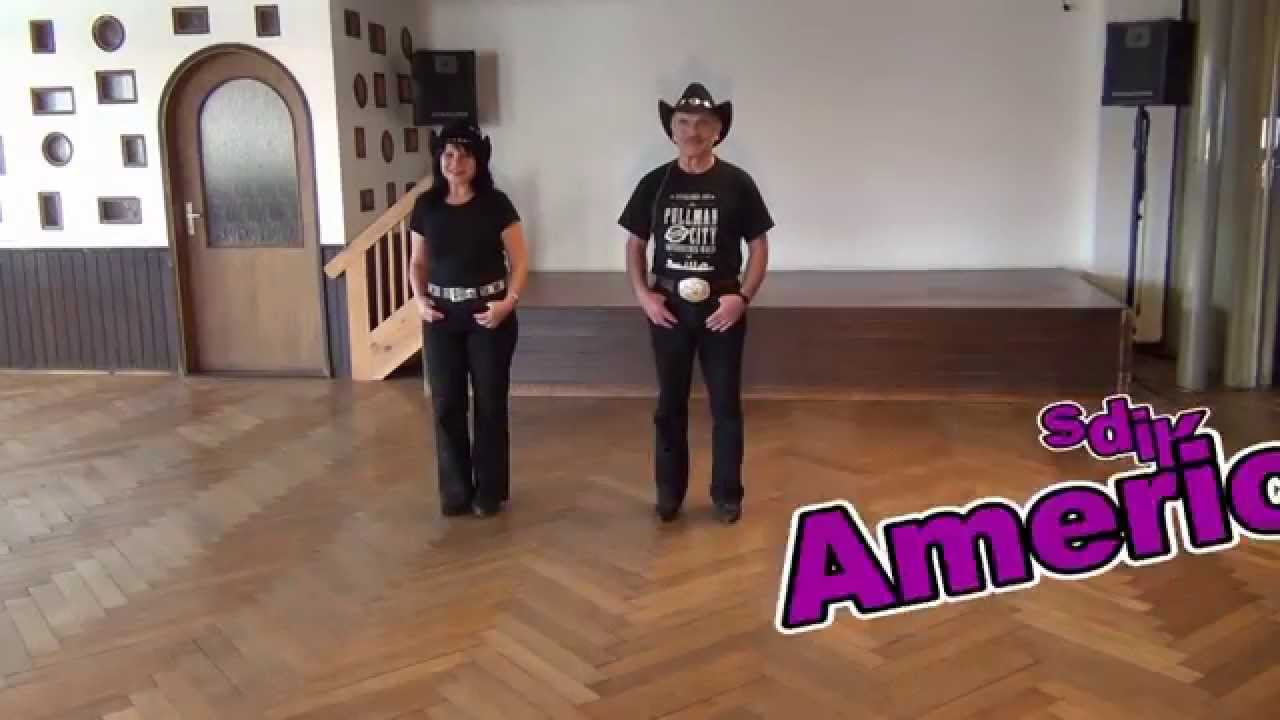 American Kids Line Dance  Teach & Dance