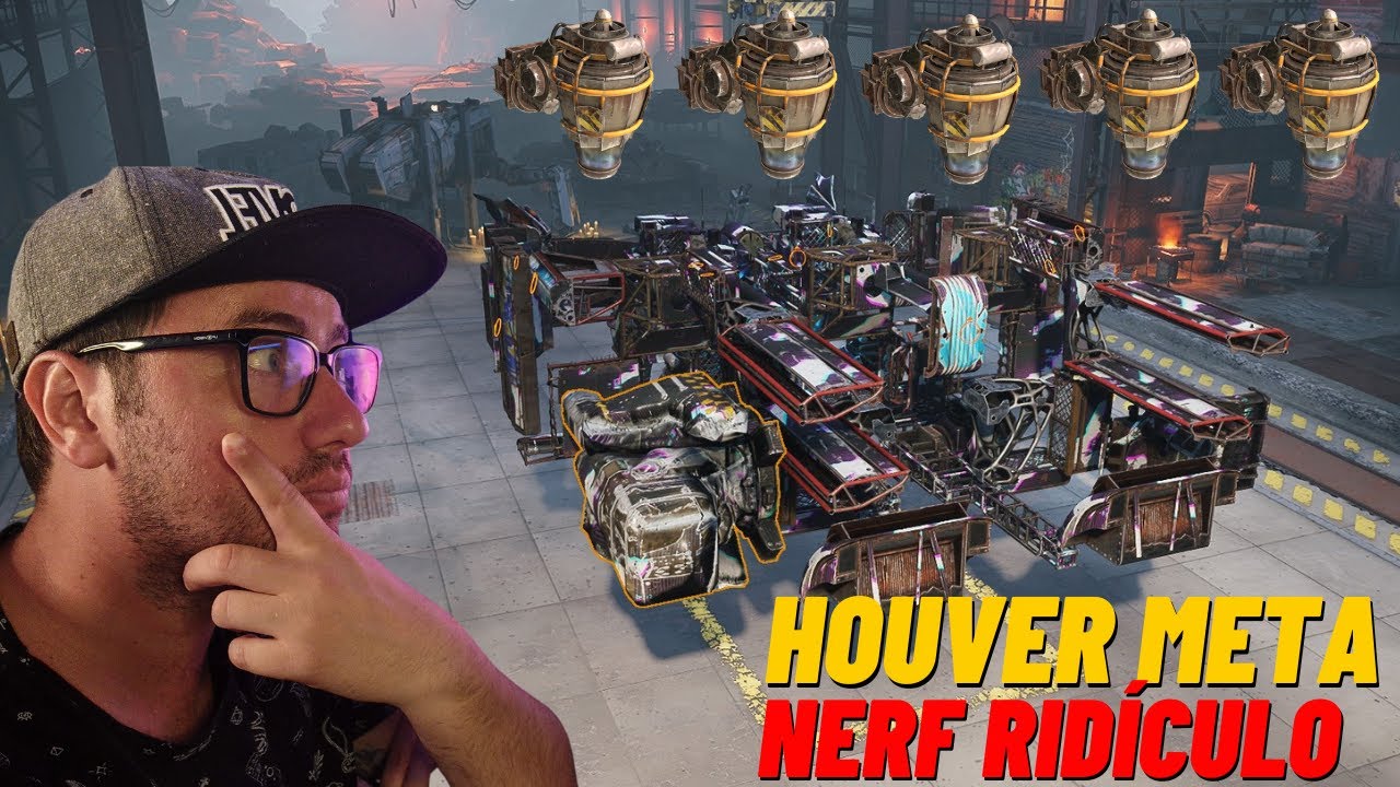 Crossout 2.0 - Houver Meta Game Absurdo mesmo Nerfado,  Prêmios do Crossout só assistir LIVE.