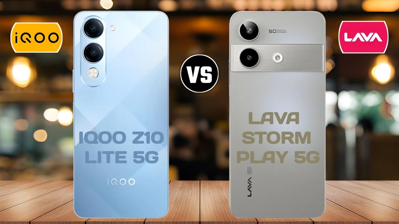 Iqoo Z10 Lite 5G Vs Lava Storm Play 5G ⚡ Full Comparison