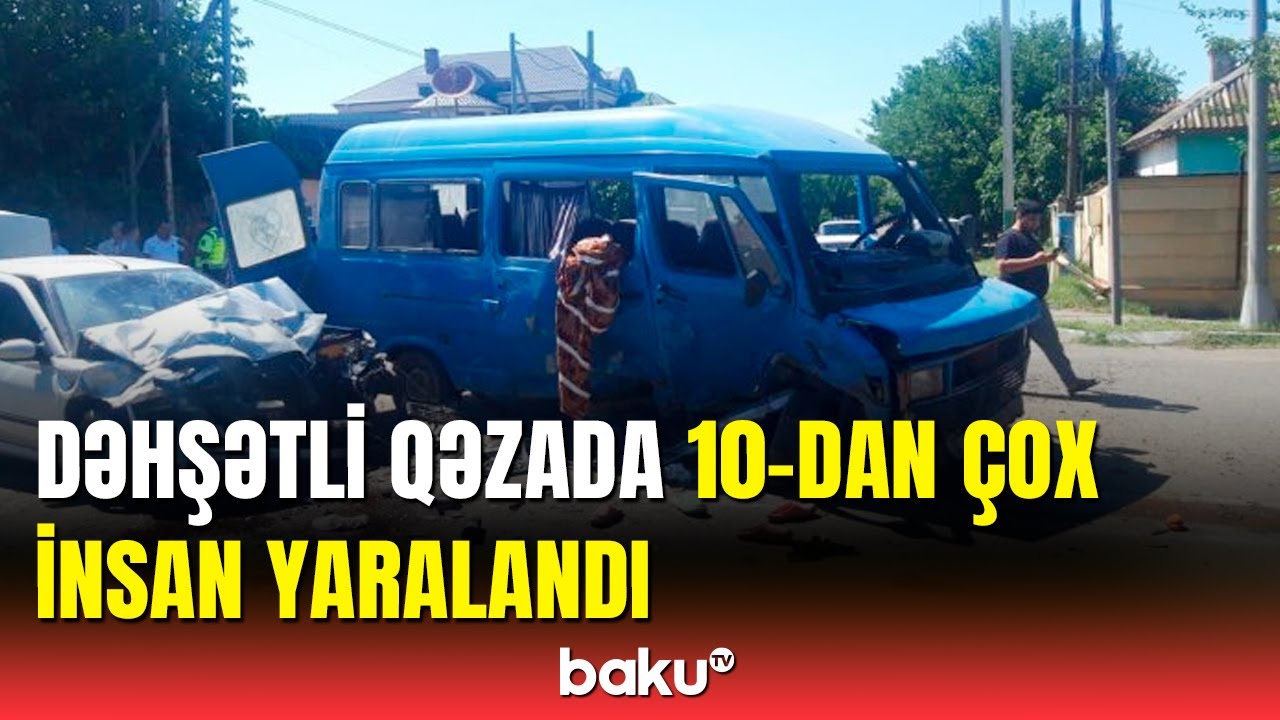 Biləsuvarda ağır yol qəzası | Yaralılar var