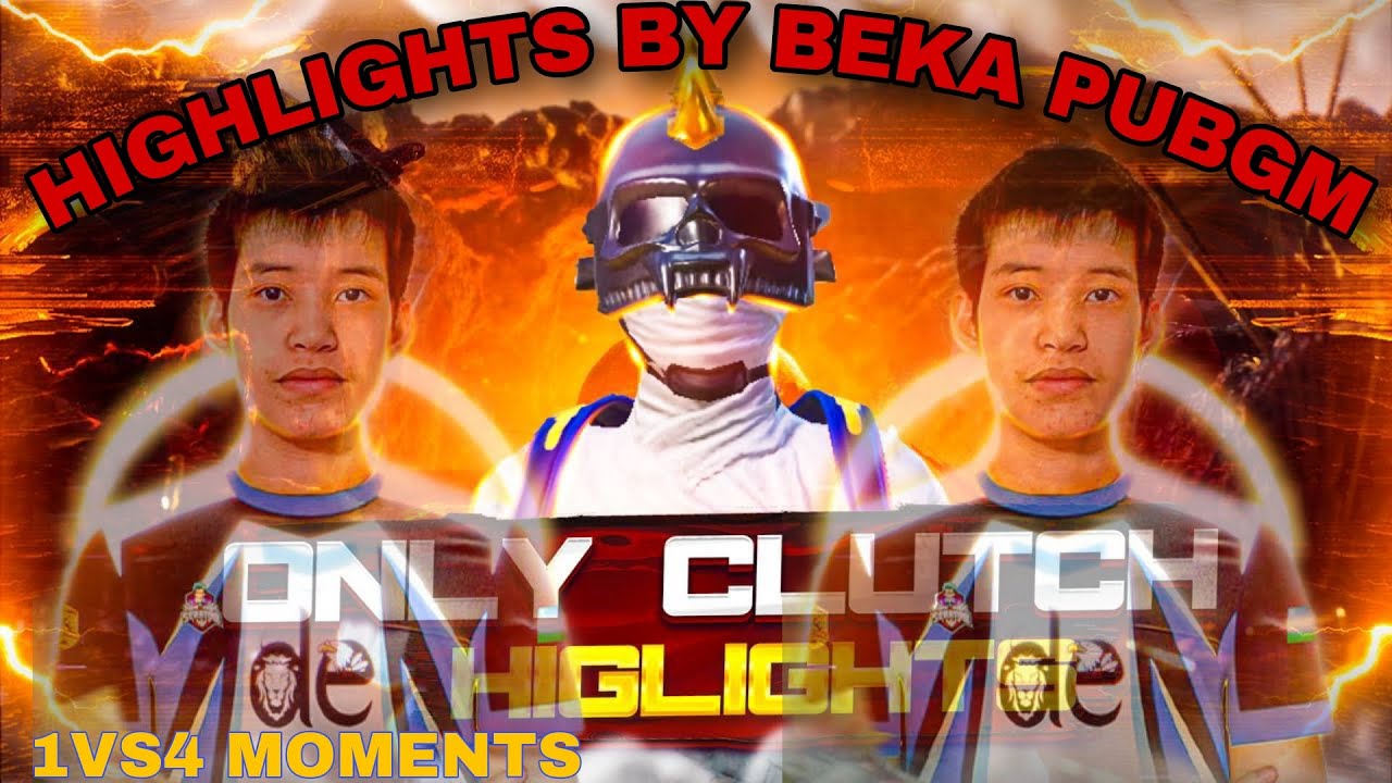 HIGHLIGHTS BY BEKA PUBGM 1VS4 Moments 😱|@BEKA PUBG MOBILE |#pubgmobile #highlights