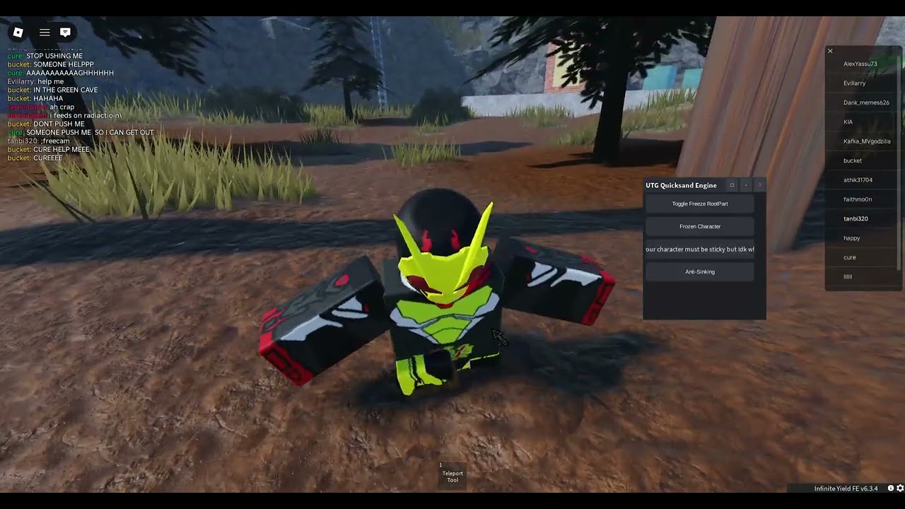THE UTG Quicksand Engine Test