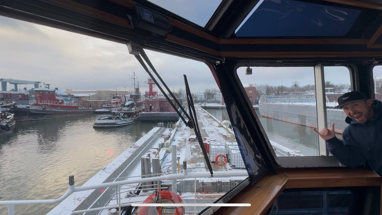 Inbound to the Face of Pt Elizabeth 1/11/25