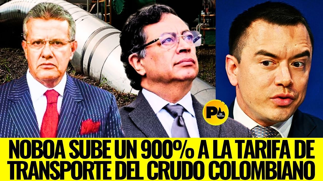 Dr. Augusto Tandazo (Noboa sube un 900% a la tarifa de transporte del crudo colombiano)