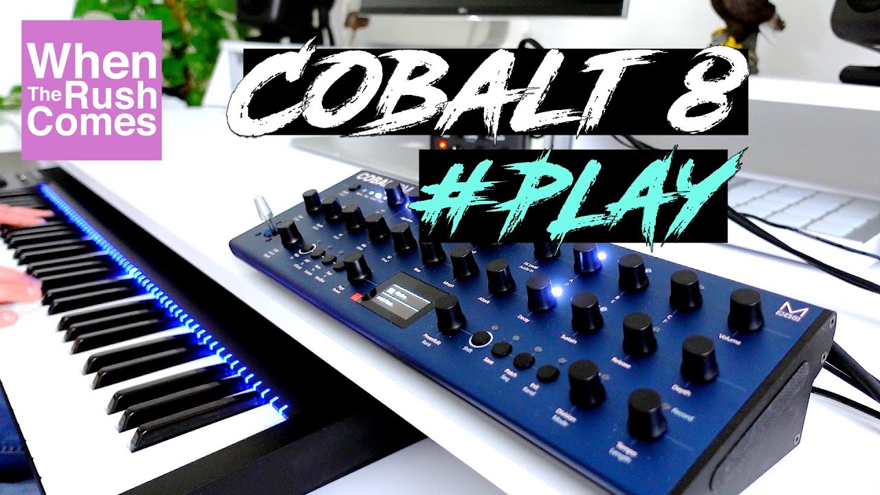 Modal Cobalt 8 synthesizer | Play (Cobalt8m sounds demo; Eventide Blackhole reverb pedal)