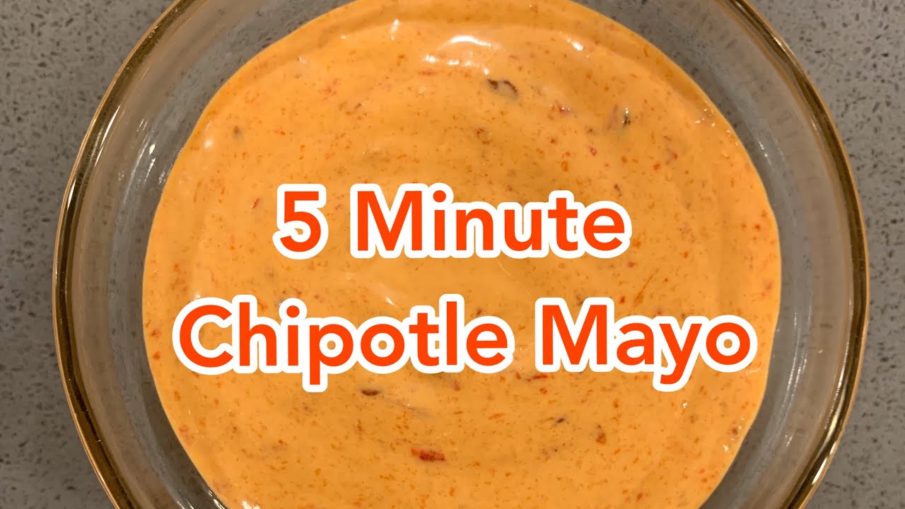 Super Easy Chipotle Mayo
