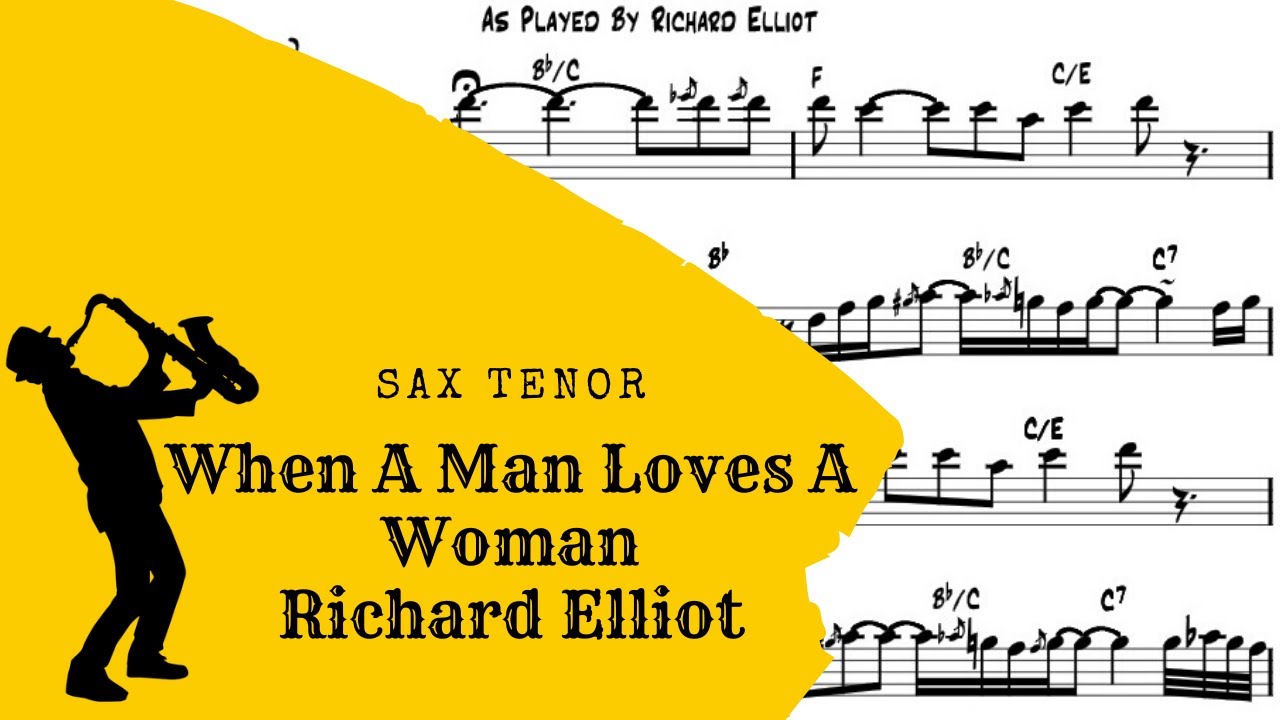 When A Man Loves A Woman - Sax tenor - Pdf