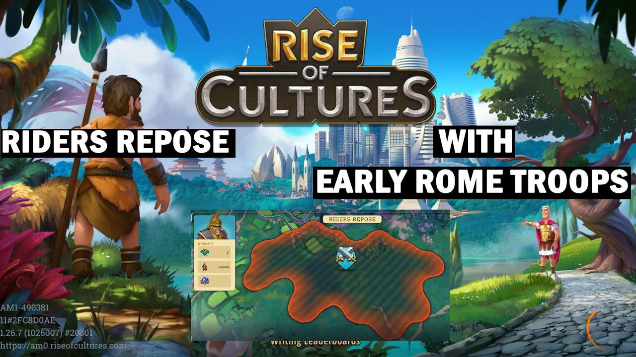 Rise of Cultures Riders Repose battle with Early Rome troops