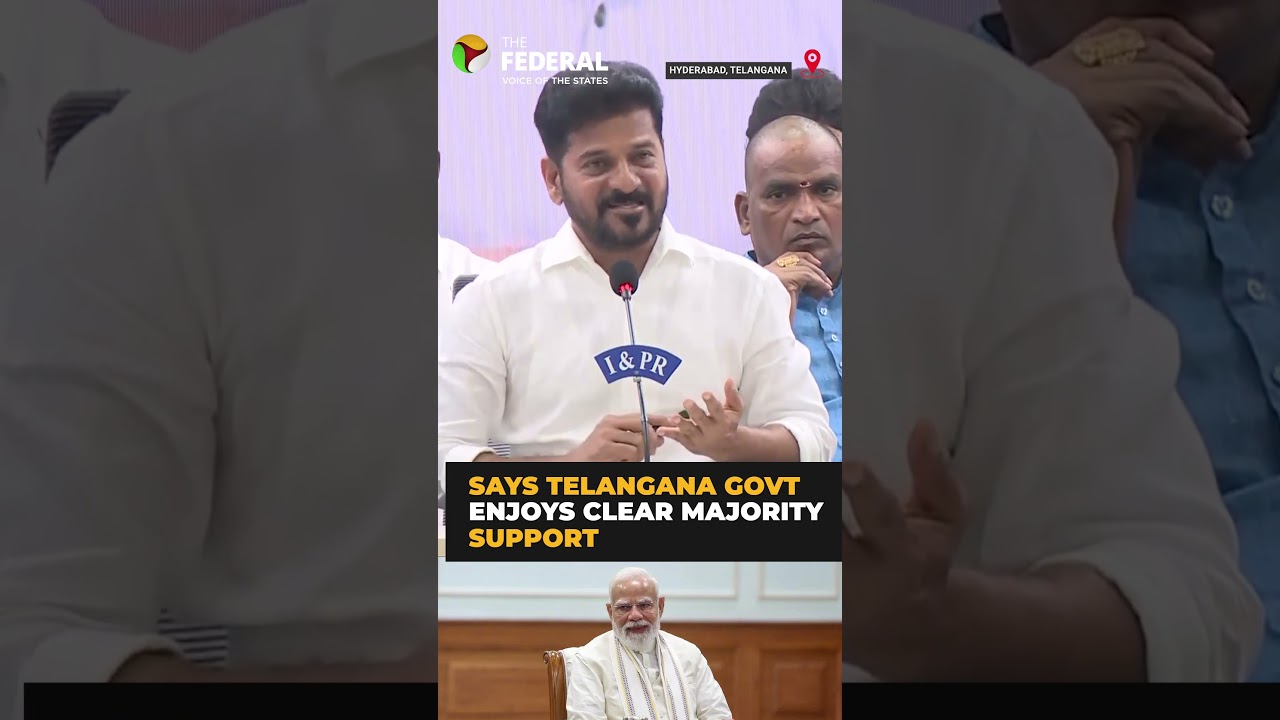 Telangana CM Revanth Reddy throws resignation challenge to PM Modi | #shorts