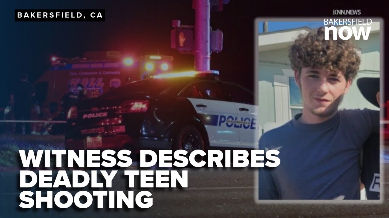 Witness describes before teen boy shot and killed in Bakersfield, suspect arrested
