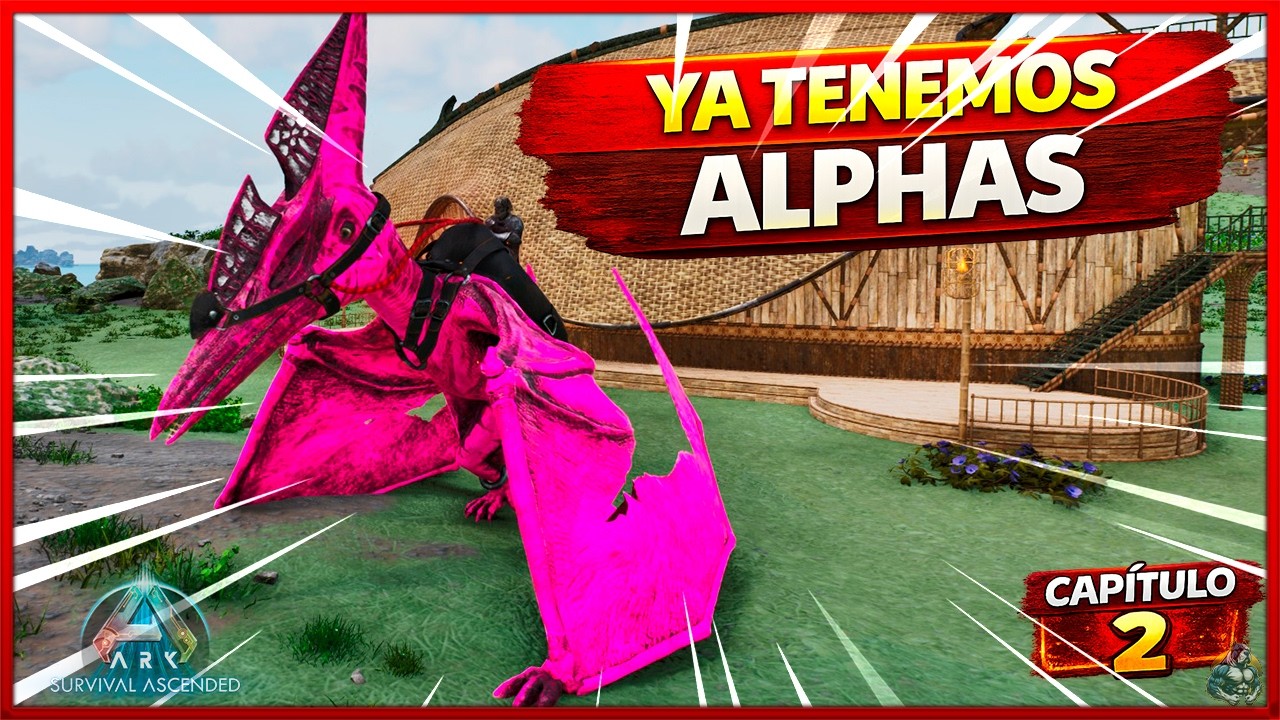 ¡YA TENEMOS ALPHAS! 🦖 Alpha Raptor y Alpha Ptera  Extinction Core  ARK ASA