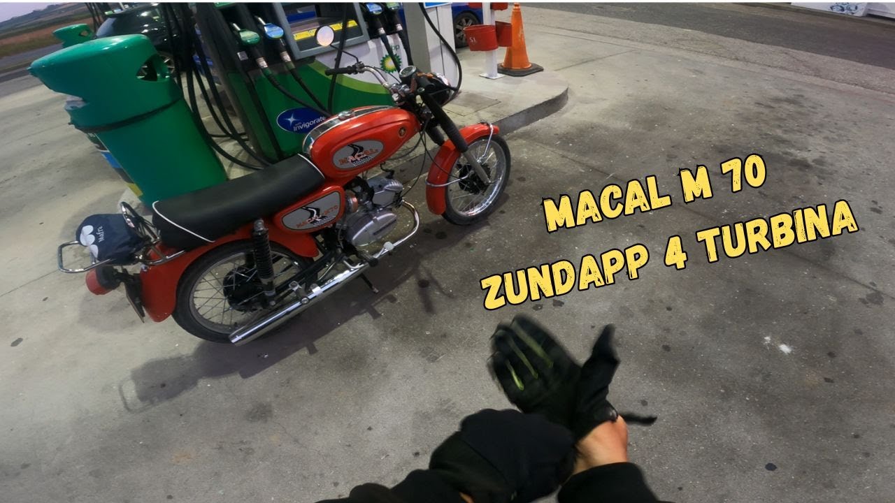 MACAL M70 - IDA À BOMBA DE GASOLINA - 4K
