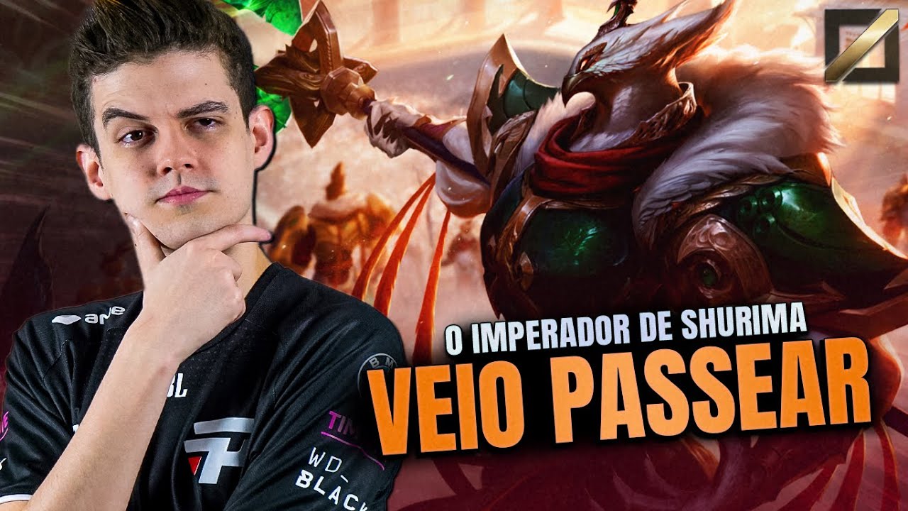 Uma rápida visita do IMPERADOR DA MIDLANE! 🐦