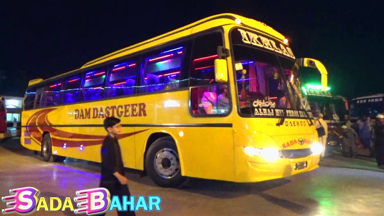 Sada Bahar Night Coach || Sada Bahar Bus terminal Saryab Road || Quetta to Karachi Night Coach