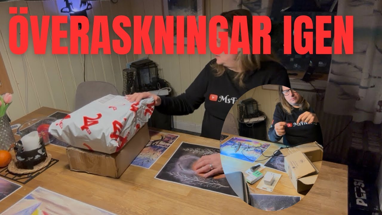 Kommit paket från följare 