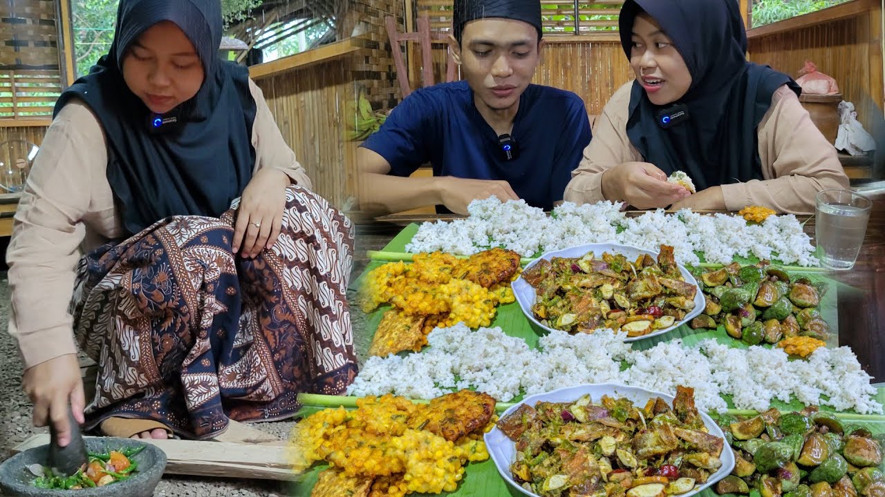 Masak Sederhana Asal Bareng Kamu, Nikmatnya Luar Biasa, Sambel Jengkol Koro, Terong Goreng SausTiram
