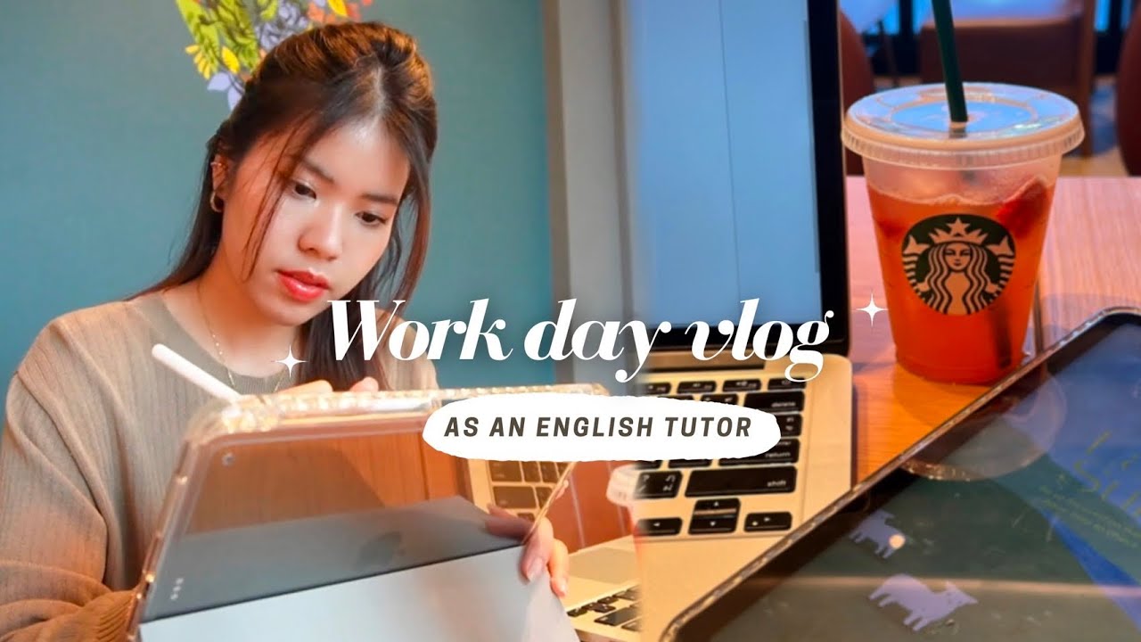 Work day in my life as an English tutor👩‍💻 ตามติดชีวิตเป็นติวเตอร์มันไม่ง่าย! Dreamydream