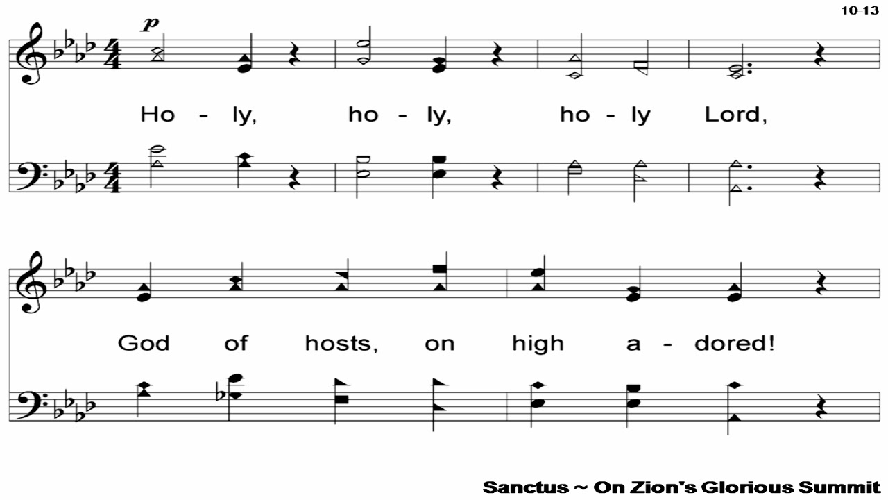 On Zion's Glorious Summit - A Cappella Hymn