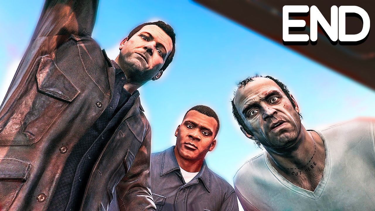 Всё кончено 😢 — Grand Theft Auto 5 — Концовка