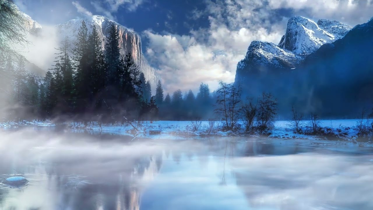 😴 Relaxing Music Water Jungle Sound With Waterfall, Nature  Meditation & Stress Relief Reading 😴 #9