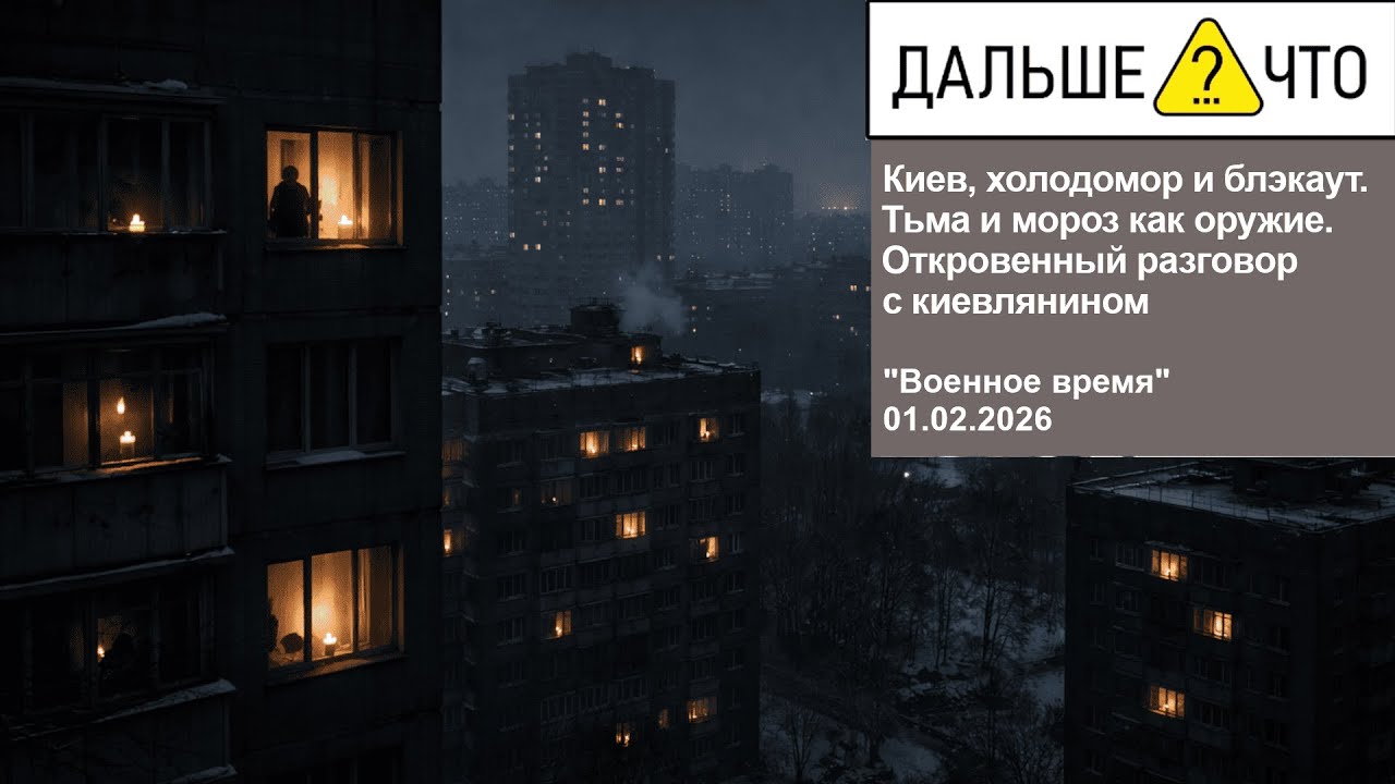 Киев, холодомор и блэкаут. Тьма и мороз как оружие. Откровенный разговор с киевлянином