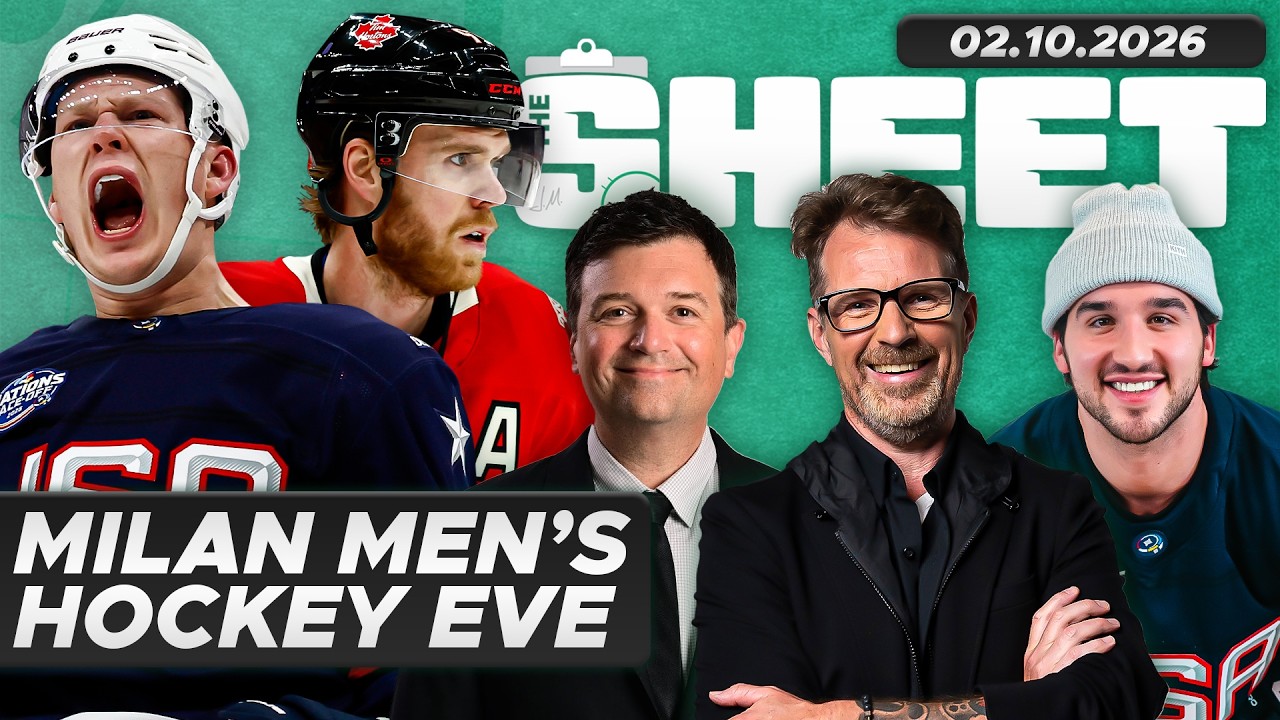 Milan Games: Men's Hockey Eve ft. Jonny Lazarus & Greg Wyshynski | The Sheet with Jeff Marek